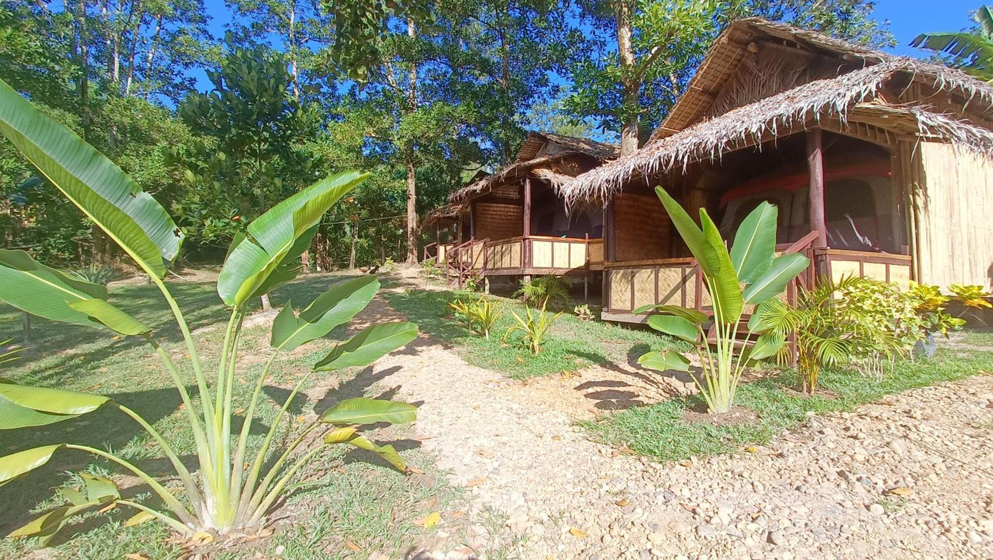 Tony'S Country Glamping With Chalet With Private Wash Room Accommodation 엘니도 외부 사진